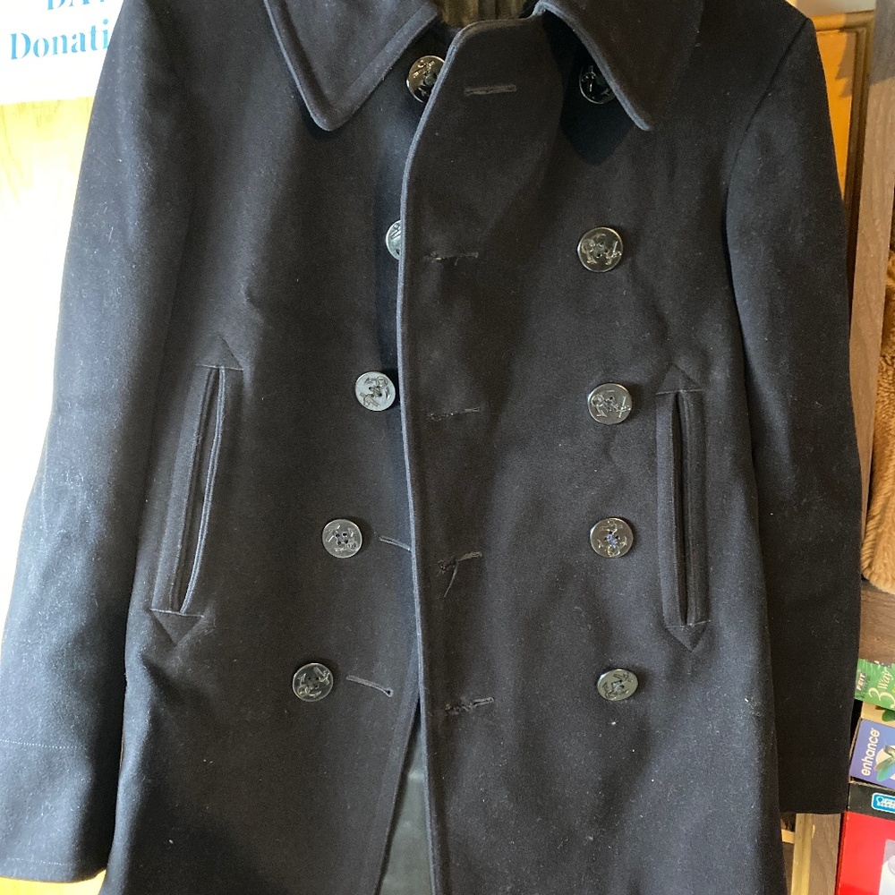 Navy Peacoat